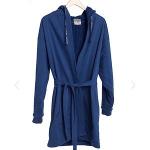 2X/3X Dude Robe Luxury Men's Hooded Bathrobe